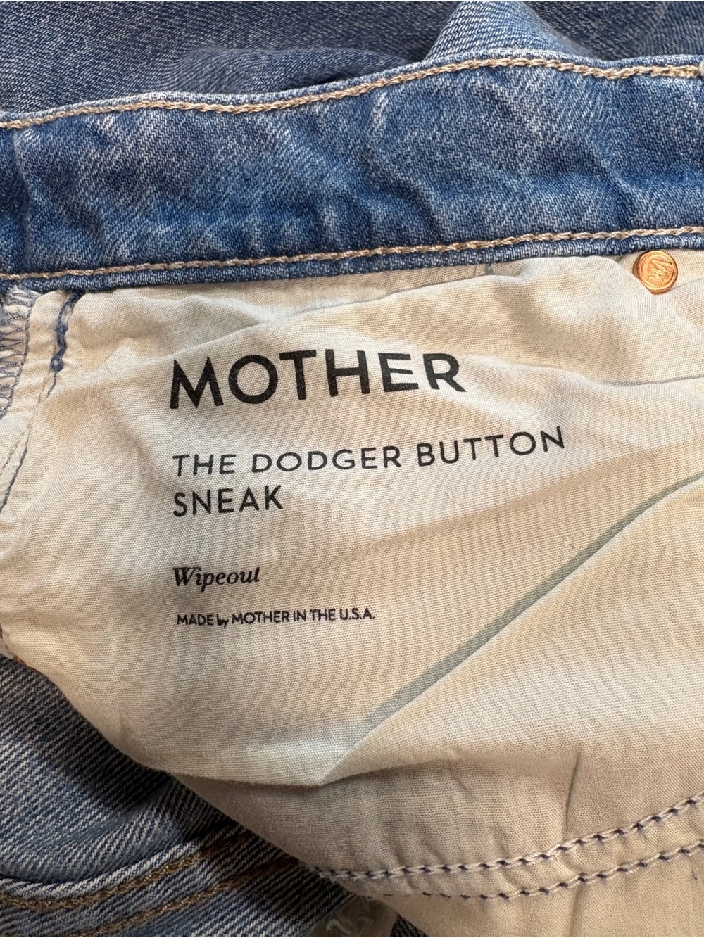 MOTHER The Dodger - Size 28 - Picture 4 of 4